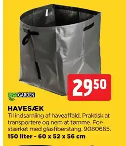 jem & fix HAVESÆK tilbud