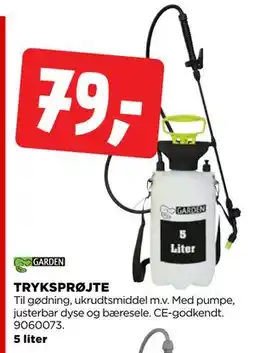jem & fix TRYKSPRØJTE tilbud