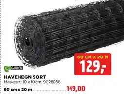 jem & fix HAVEHEGN SORT tilbud