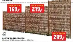 jem & fix RUSTIK PILEFLETHEGN tilbud