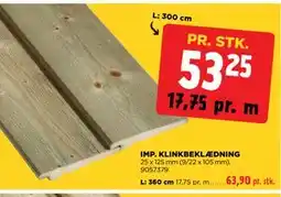 jem & fix IMP. KLINKBEKLÆDNING tilbud