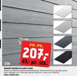 jem & fix SMARTWOOD PLANK 8 MM tilbud