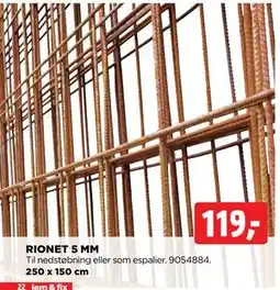 jem & fix RIONET 5 MM tilbud
