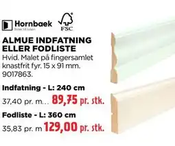 jem & fix ALMUE INDFATNING ELLER FODLISTE tilbud