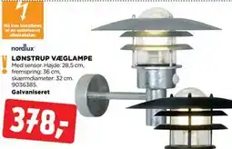 jem & fix LØNSTRUP VÆGLAMPE tilbud