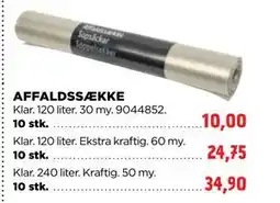 jem & fix AFFALDSSÆKKE tilbud