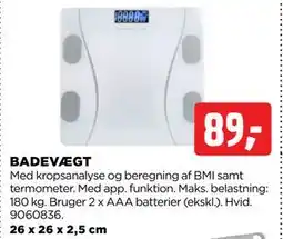 jem & fix BADEVÆGT tilbud