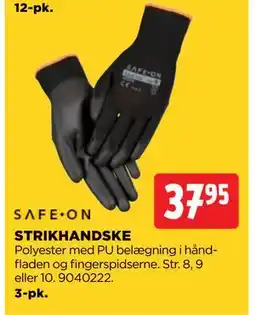 jem & fix STRIKHANDSKE tilbud