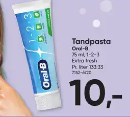 BigDollar ORAL-B Tandpasta tilbud