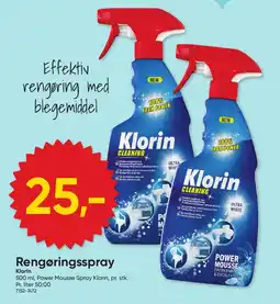 BigDollar KLORIN Rengøringsspray tilbud