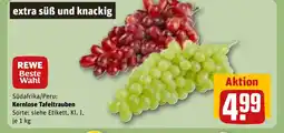 REWE DE Kernlose tafeltrauben tilbud