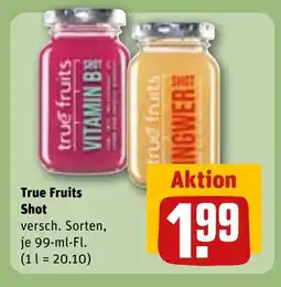 REWE DE TRUE FRUITS Shot tilbud
