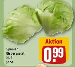 REWE DE Eisbergsalat tilbud
