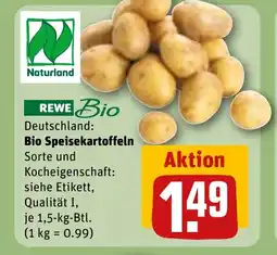 REWE DE Bio speisekartoffeln tilbud