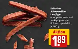REWE DE Kalbacher schwarzwälder landjäger tilbud
