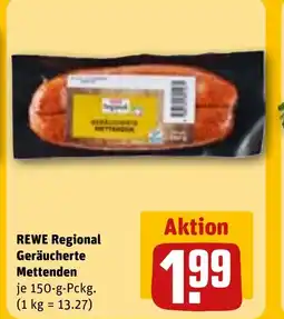 REWE DE REWE Regional geräucherte mettenden tilbud