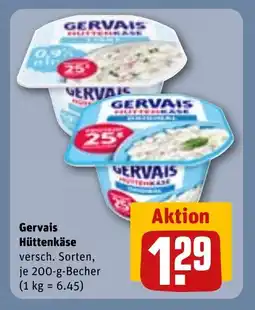REWE DE GERVAIS Hüttenkäse tilbud
