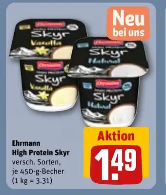 REWE DE EHRMANN High protein skyr tilbud