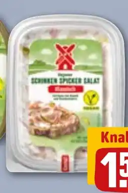 REWE DE RÜGENWALDER Veganer schinken spicker salat tilbud