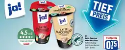 REWE DE JA! Latte espresso oder macchiato tilbud