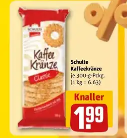 REWE DE SCHULTE Kaffeekränze tilbud