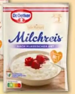 REWE DE DR. OETKER Süße mahlzeit milchreis tilbud