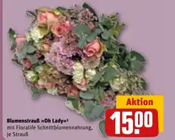 REWE DE Blumenstrauß Oh Lady tilbud