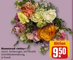 REWE DE Blumenstrauß Ashley tilbud