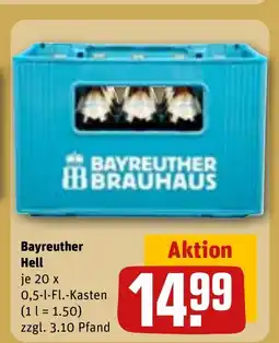 REWE DE Bayreuther Hell tilbud