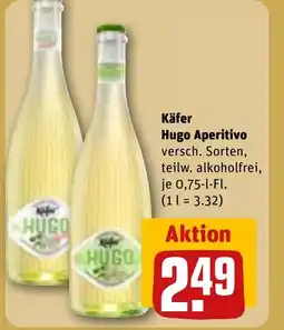 REWE DE Käfer Hugo Aperitivo tilbud