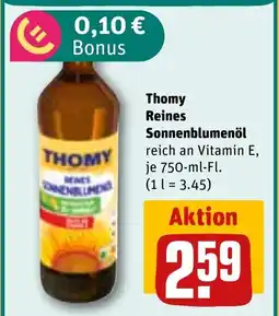 REWE DE Thomy Reines Sonnenblumenöl tilbud