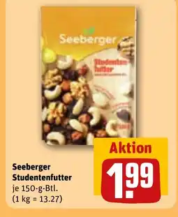 REWE DE Seeberger Studentenfutter tilbud