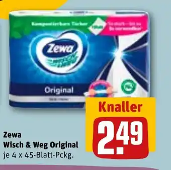 REWE DE Zewa Wisch & Weg Original tilbud