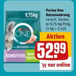 REWE DE Purina One Katzennahrung tilbud