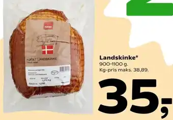 Coop 365 Landskinke 900-1100 g tilbud