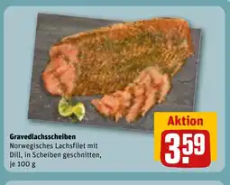 REWE DE Gravedlachsscheiben tilbud
