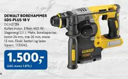 Davidsen DEWALT Borehammer sds-plus 18 v tilbud