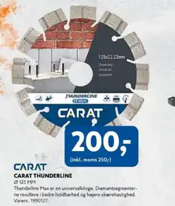 Davidsen Carat thunderline tilbud