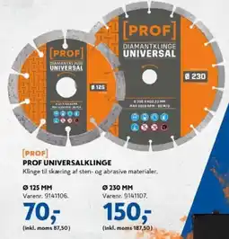 Davidsen Prof universalklinge tilbud