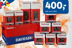 Davidsen FISCHER Powerfast II 9+1 Box tilbud