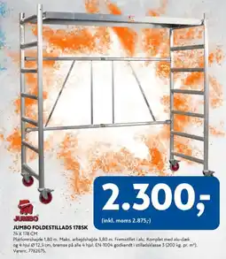 Davidsen Jumbo foldestillads 178SK tilbud