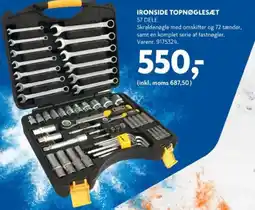 Davidsen Ironside topnøglesæt tilbud