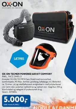 Davidsen OX-ON Tecmen powered air kit comfort tilbud