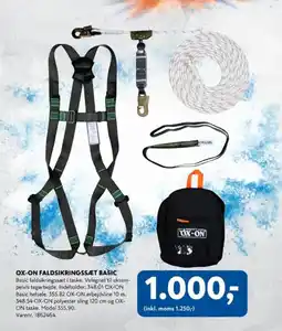 Davidsen OX-ON Faldsikringssæt basic tilbud