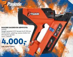 Davidsen Paslode gasdreven sømpistol tilbud