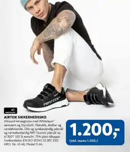 Davidsen AIRTOX Sikkerhedssko tilbud