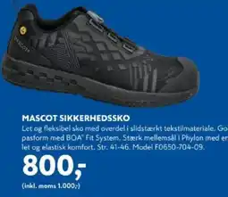 Davidsen Mascot sikkerhedssko tilbud