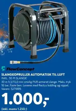 Davidsen Slangeopruller automatisk til luft tilbud