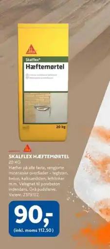 Davidsen Skalflex hæftemørtel tilbud