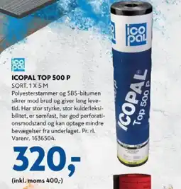 Davidsen Icopal Top 500 P tilbud